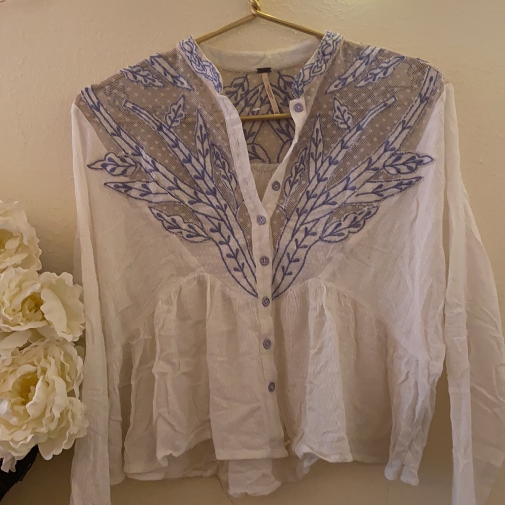 Free people blouse XS